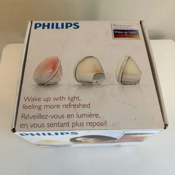 Philips Wake-Up Light Sunrise Alarm Colored Simulation Lamp w/ Natural Sounds - Picture 2 of 16